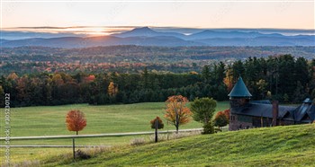 2023073 Vermont Fall in the Champlain Valley